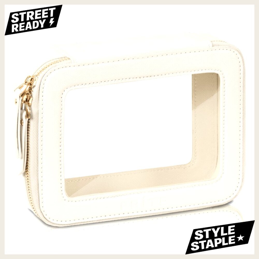 Clear Waterproof Makeup Bag Cosmetic Organizer Travel Toiletry Pouch